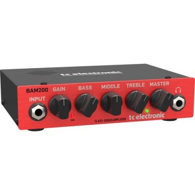 Behringer BAM200 200w portable micro bass head amplifier with 3-band EQ section