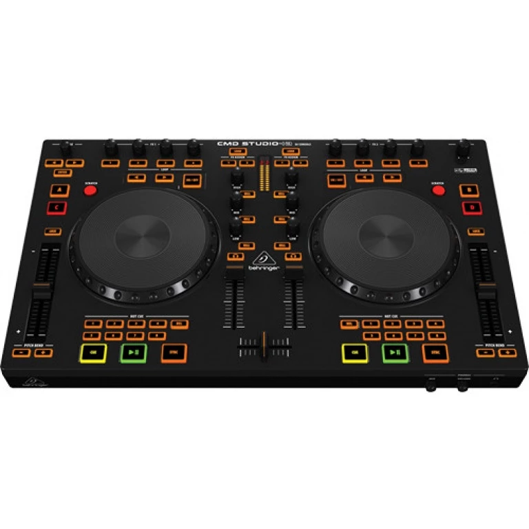 Behringer CMDSTUDIO4A DJ Controller 4-Deck MIDI w/ 4-CH Audio Interface