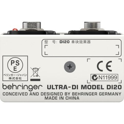 Behringer DI20 Direct Injection Box Active 2 CH