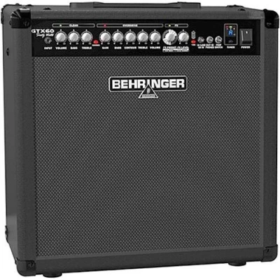 Behringer GTX60 Guitar Combo Electric 1x12" 60W RMS 2CH Tube Modeling