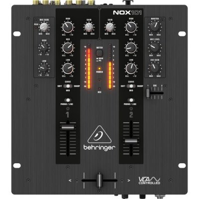 Behringer NOX101 Mixer DJ 2Ch 1Mic 2Line w/ Full VCA control