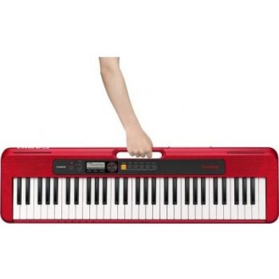 Casio CTS200 Red + ADE95100  Mid Level Keyboards