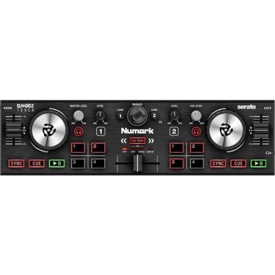 Numark DJGO2TOUCH Pocket DJ Controller with Capacitive Touch Jog Wheels