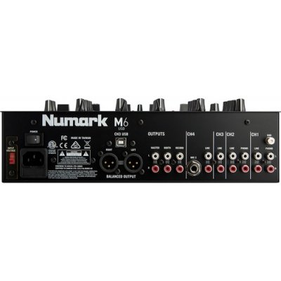 Numark M6USBBLACK 4-Channel USB DJ Mixer