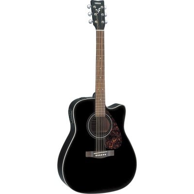 Yamaha FX370CBLK Acoustic Electric Guitar - Black