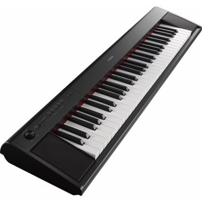 Yamaha NP-12B Piaggero - Portable Piano-Style Keyboard (Black)