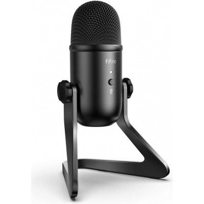 Fifine K678 USB Computer PC Condenser Microphone for Studio Recording, Live Broadcast & Gaming