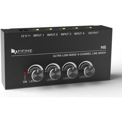 Fifine N5 4 Channel line Mixer