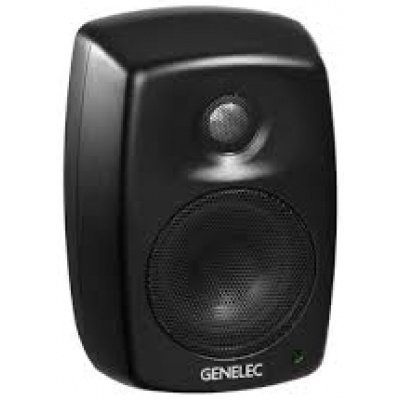 Genelec 4010AM Compact Two-Way Active Loudspeaker System in Black Painted Finish