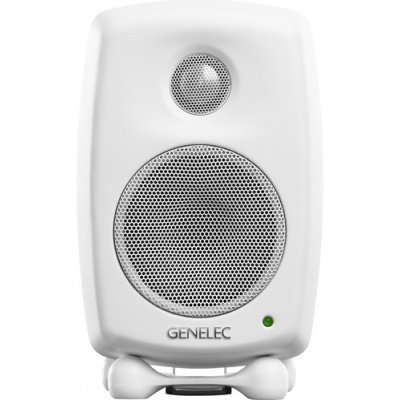 Genelec 8010AW Active Monitor Two-way Compact in white painted finish
