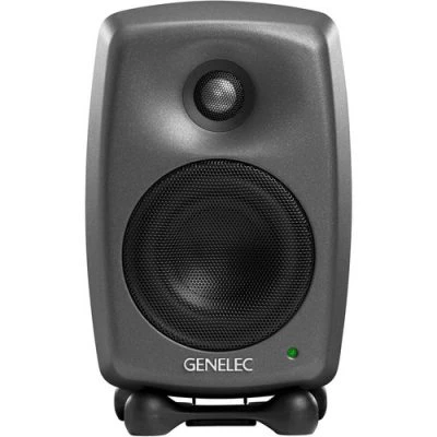 Genelec 8020DPM Active Monitor Two-way Compact in Dark grey painted finish