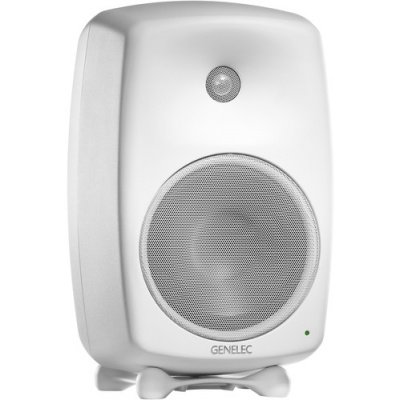 Genelec 8050BWM Active Monitor Two-way  in white painted finish