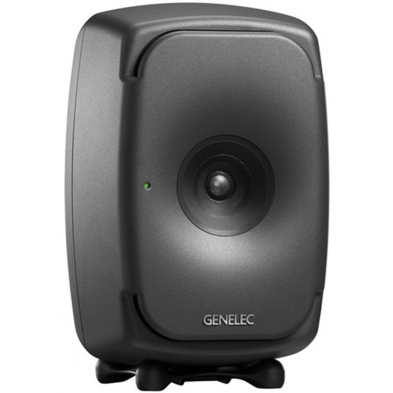 Genelec 8341AP Smart Active Monitor, Compact Three-way "The Ones" in Dark grey painted finish