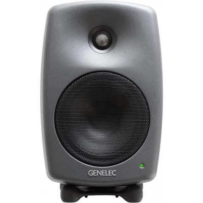 Genelec 8430AP Smart Active Monitor for IP Audio, Two-way in Dark grey painted finish