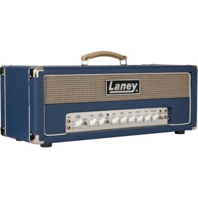 Laney L50H 50W Class A Lionheart Tube Head with Rev. Footswitch and Cover