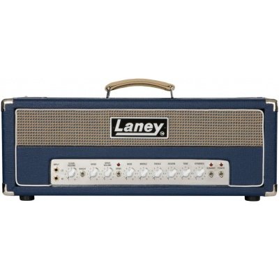 Laney L50H 50W Class A Lionheart Tube Head with Rev. Footswitch and Cover