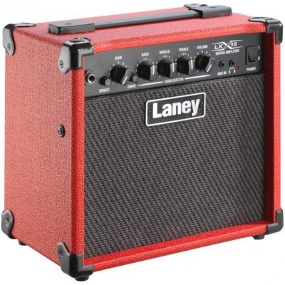 Laney LX15RED 15W2x5" Guitar Amp with Overdrive - RED