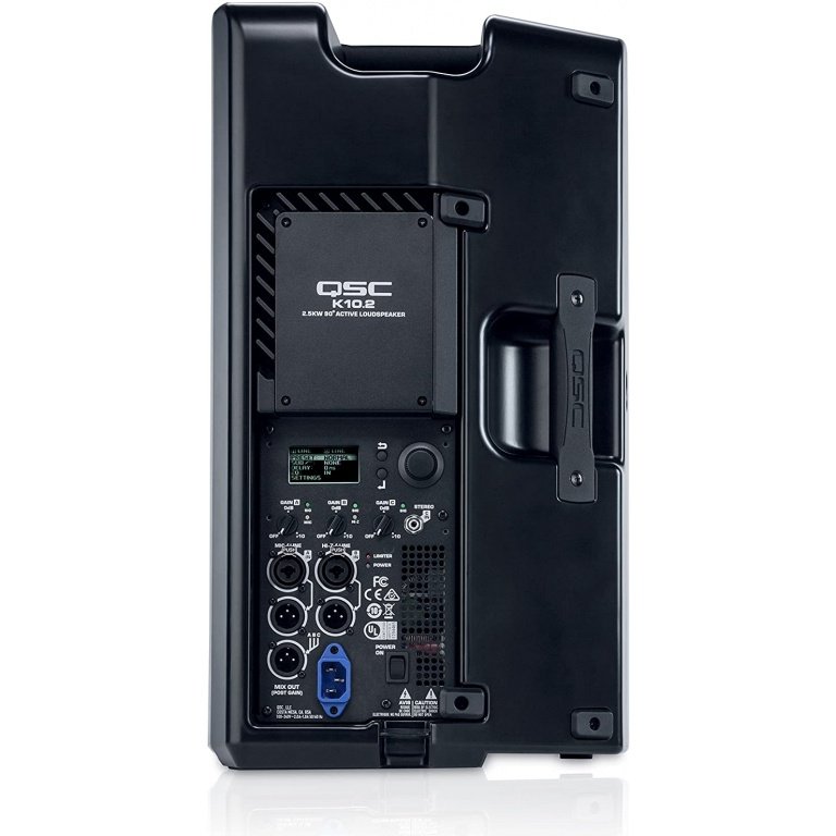 QSC K10.2-Uk 2000W Active, Portable Loudspeaker System; 10-Inch Woofer; 1.0-Inch Compression Driver Use As Main Or Stage Monitor