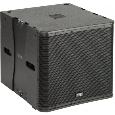 QSC Kla181-Bk 18" Ported, 1000W Subwoofer With Integrated Flying Hardware; Available In Black