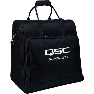 QSC Touchmix-30 ProTote Soft, Padded Polyester Tote With Zippered Accessory Pouch