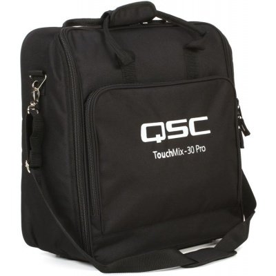 QSC Touchmix-30 ProTote Soft, Padded Polyester Tote With Zippered Accessory Pouch