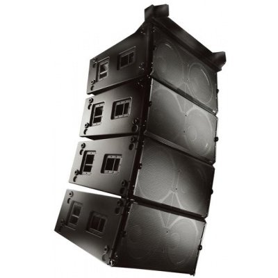 QSC Wl218-Sw-Bk Dual 18" Portable Subwoofer, Can Be Ground Stacked Or Suspended In Arrays Using Integral ArrayConstruction Suspension Hardware, Includes Transportation Dolly, Available In Black