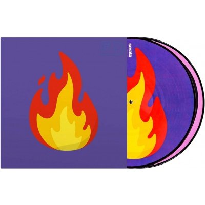 Serato 12" Serato Performance Series Flame/Record (Pair) Control Vinyls for Turntables