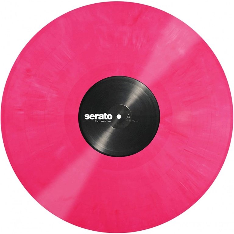 Serato 12" Serato Performance Series Pink (Pair) Control Vinyls for Turntables