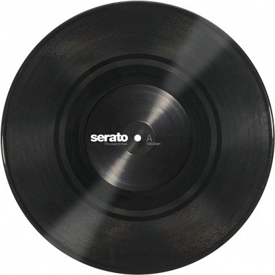 Serato 7" Serato Performance Series Black (Pair) Control Vinyls for Turntables