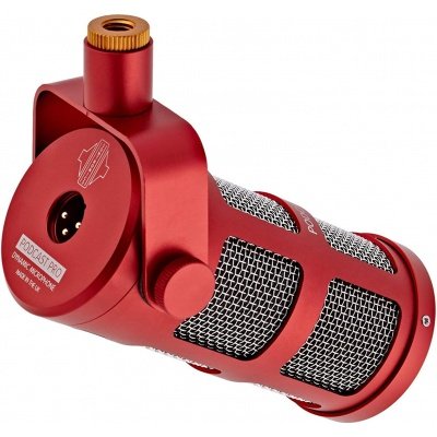 Sontronics Podcast Pro Dynamic Recording Microphones - Red