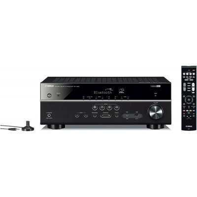 Yamaha RXV385 5.1ch AVR with MusicCast, dolby atmos, dts:X and Bluetooth Black