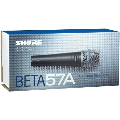 Shure BETA 57A Supercardioid Dynamic, for Instrument