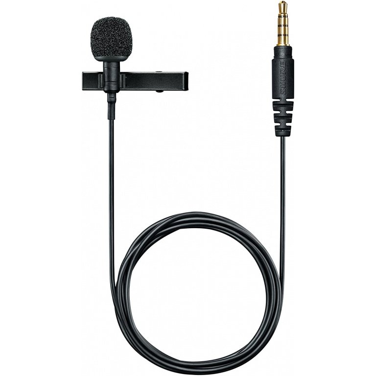 Shure MVL/A MVL/A Omnidirectional Condenser Lavalier Mic For Smartphones