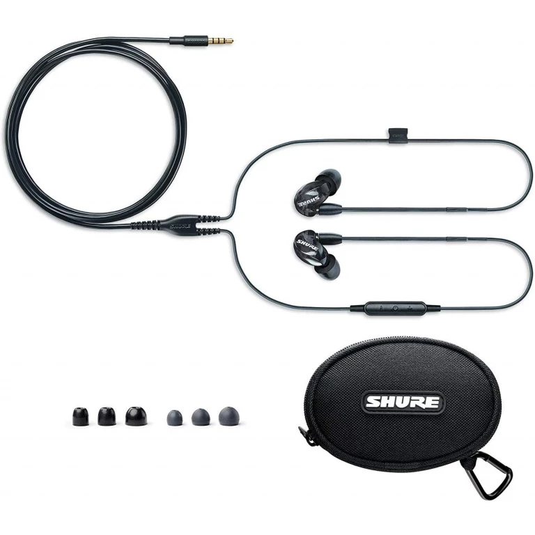 Shure SE215-K-UNI-EFS Black SE215 Earphone (W/ RMCE-UNI)