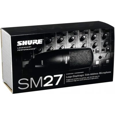 Shure SM27-LC Condenser Mic, XLR