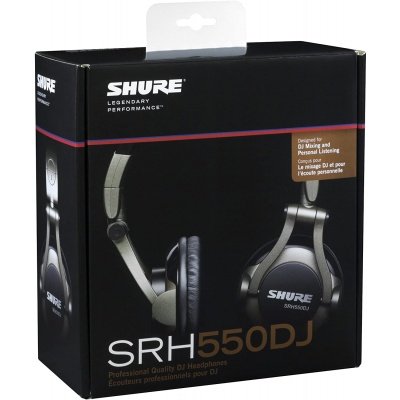 Shure SRH550DJ-E Professional quality DJ headphones