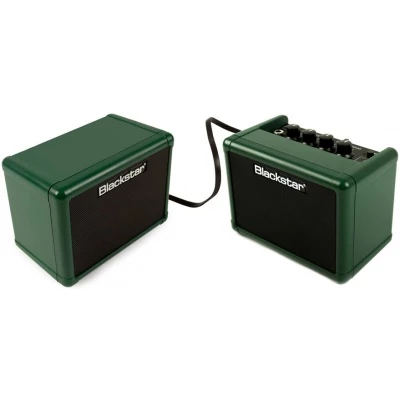 Blackstar BA102024 Fly3 Stereo Pack - 6 Watt 2 x 3" Green Guitar Combo Amplifier with Extension Speaker Limited Edition