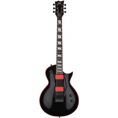 ESP LTD GH-600 Gary Holt Signature Guitar - Black with CECFF case