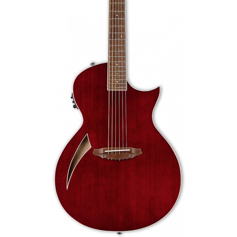 ESP LTD TL-6 Thinline Acoustic Guitar - Wine Red Finish