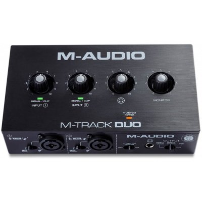M-Audio Mtrack Duo - 2-In 2-Out Audio/ Guitar  Interfaces