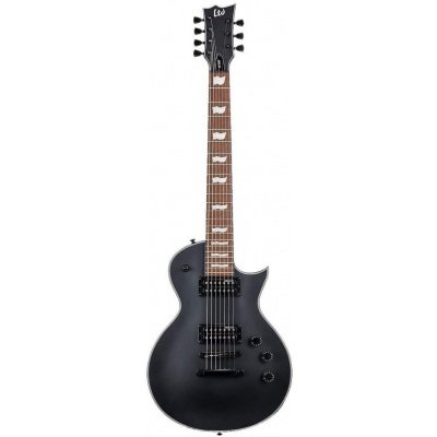 ESP LTD Eclipse EC-257 7-String Guitar - Black Satin Finish