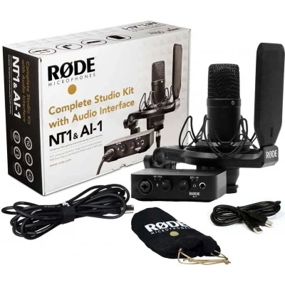 Rode NT1/AI1KIT Studio Microphone Kit The Complete Studio Kit