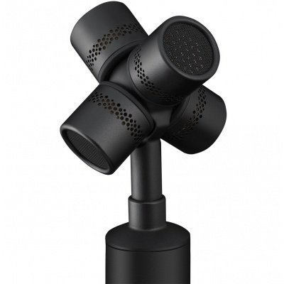 Rode NTSF1 Ambisonic Microphone Kit True Condenser Ambisonic Microphone kit with Windshield, Furry, Shockmount and Custom Mogami