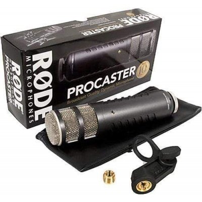 Rode PROCASTER Broadcast Microphone Broadcast quality cardioid end-address dynamic microphone