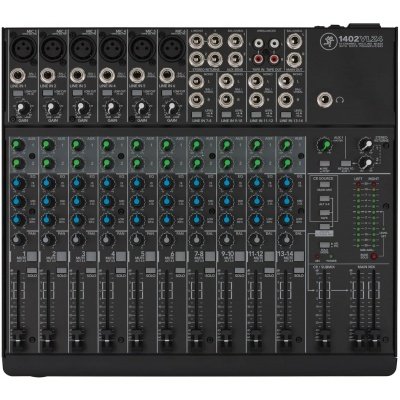 Mackie 1402VLZ4 14 Channel Compact Analog Mixer with Onyx Mic Preamp