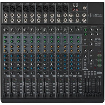 Mackie 1642VLZ4 16 Channel Compact Analog Mixer with Onyx Mic Preamp