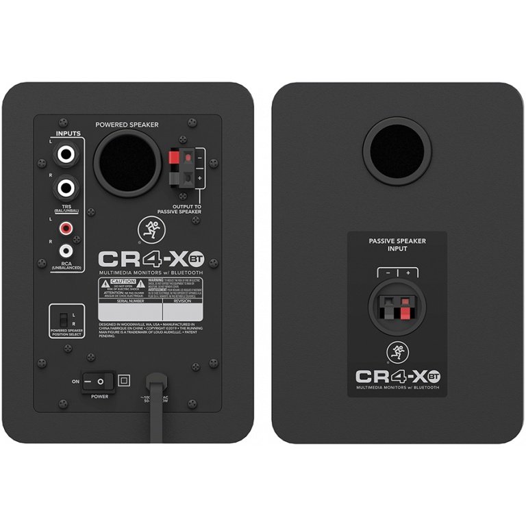 Mackie CR4-XBT Multimedia 4" Monitors with Bluetooth® (Pair)