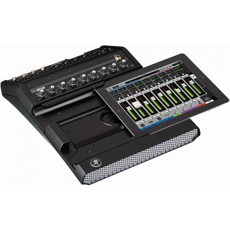 Mackie DL806 Digital Live Sound 8-Channel Mixer with iPad Control Lightning