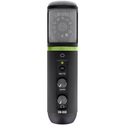 Mackie EM-USB Condenser Microphone Includes Tripod