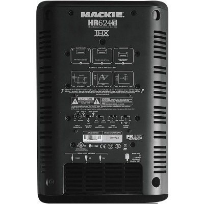 Mackie HR624mk2 High Resolution 2-Way 6" Studio Monitor